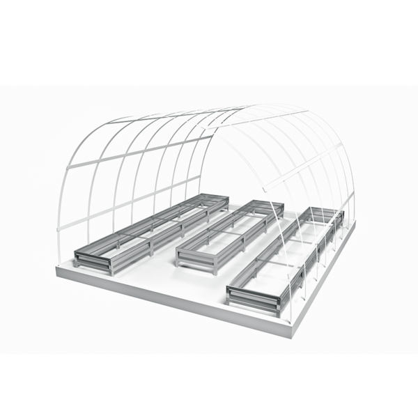 Грядки в теплицу